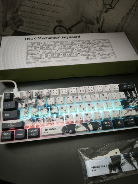 Механическая игровая клавиатура H61K (Custom Reze Edition) — 60%