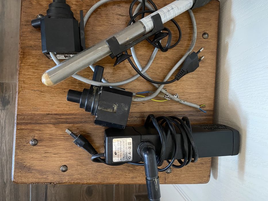 Pompă acvariu , filtru , încălzitor acvariu