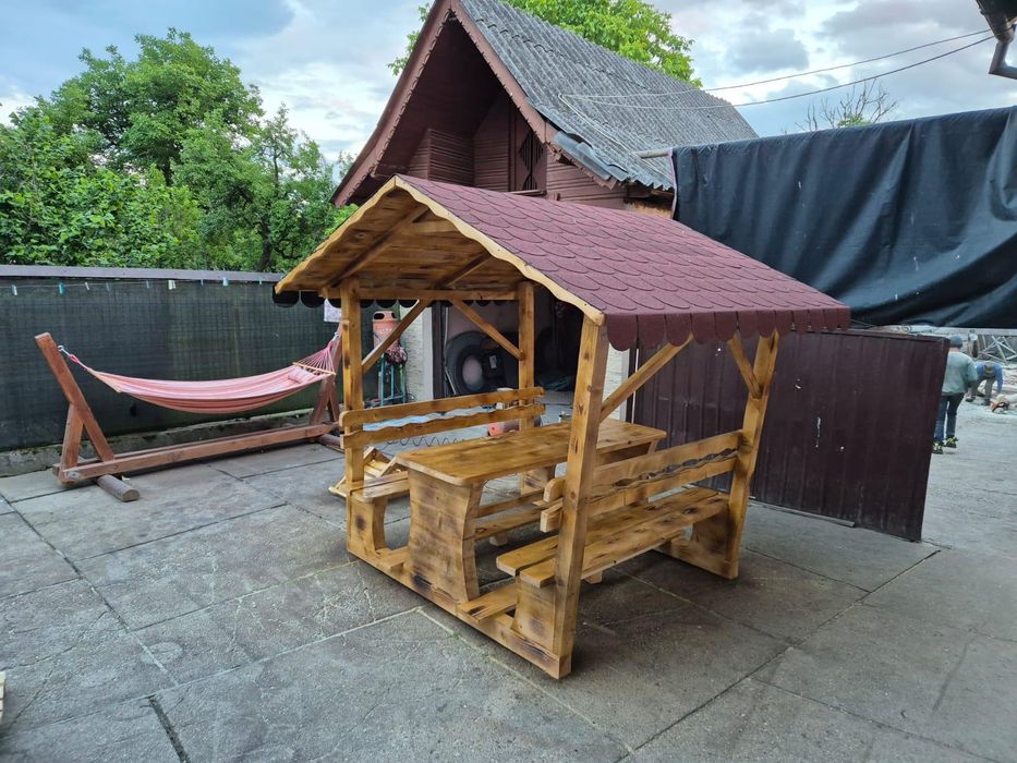 Leagane, foișoare, locuri de joaca mobilier pentru gradina