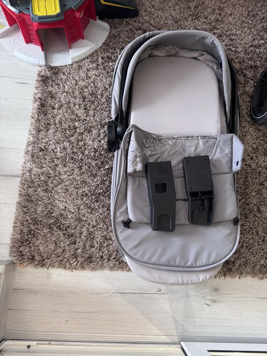 Бебешка количка 2в1, Grey, Carello Alfa + подаръци