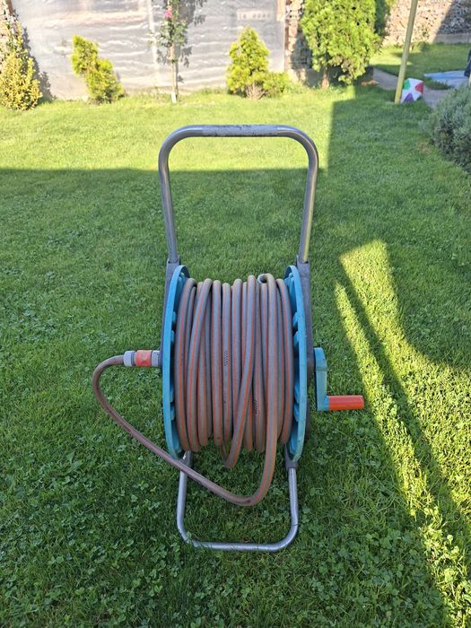 Carucior cu tambur si furtun 45 m Gardena