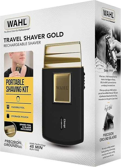 Електрическа самобръсначка WAHL Travel Shaver Gold Edition 07057-016