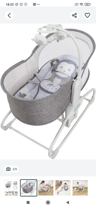 Электронная музыкалная люлька