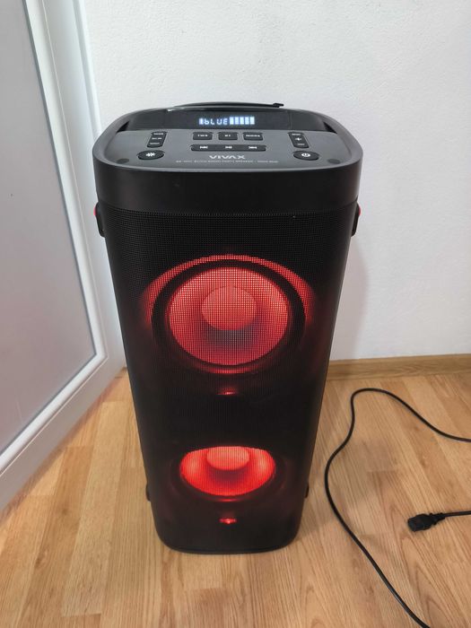 Boxa portabila, Vivax, 100W, 40Hz-18kHz, RGB, Bluetooth, Negru/cumparata de noua, la cutie!
