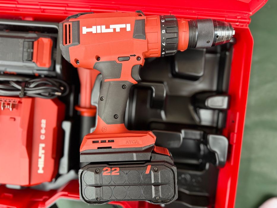 Hilti SF 8M-22 NURON – изключително мощен акумулаторен винтоверт ТОП