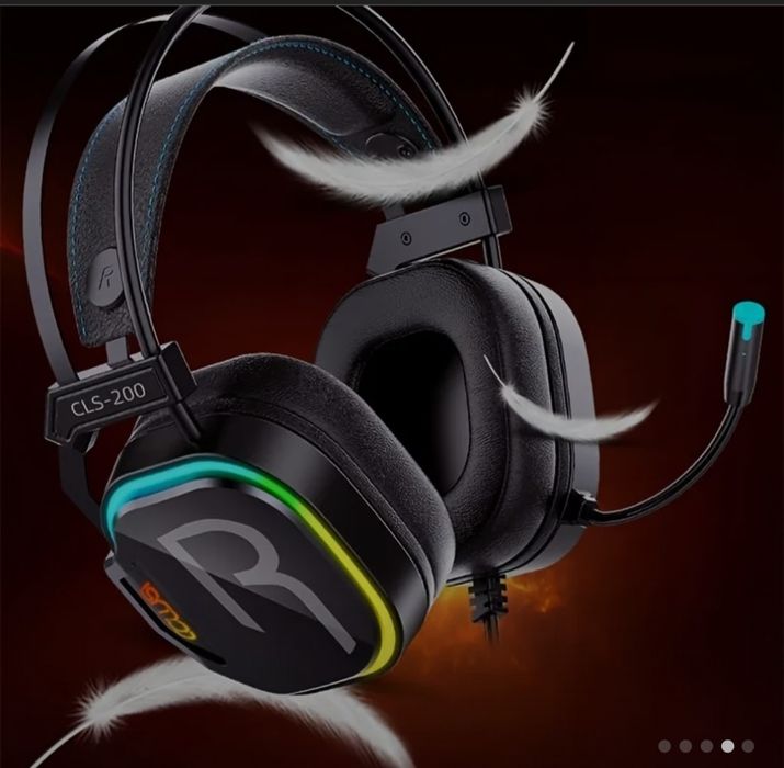 Headset With Microphone | COLUSI CLS-200 RGB Gaming Headset
