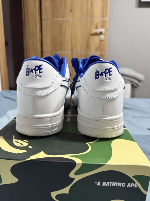 Bape Sta White Navy