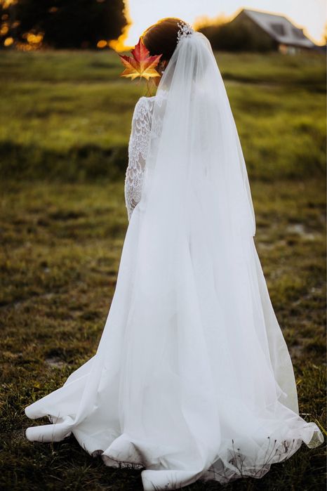 Свадебное платье от московского дизайнера