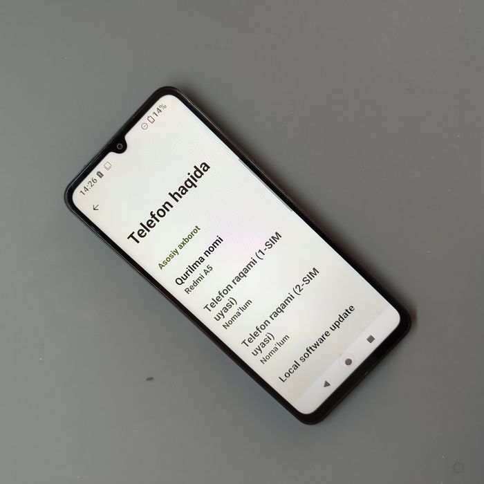 Redmi A5 madeli ideal srochni sotiladi