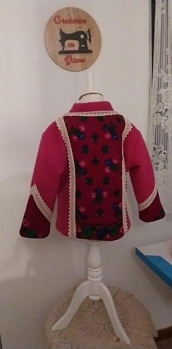 Jachetă din batic vechi din lână