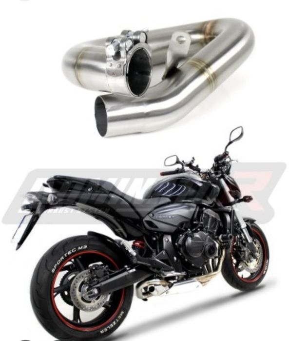 Honda HORNET PC41 Exhaust Cat Eliminator ...eliminare catalizator( pastrare toba originala)