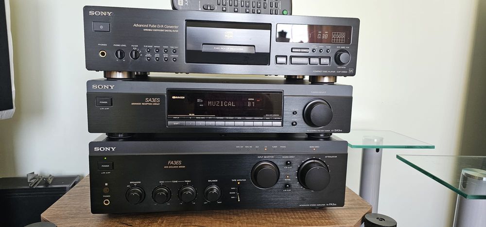 Amplificator Sony TA-FA 3es, Sony ST-SA 3es, Sony CDP-XB 820qs