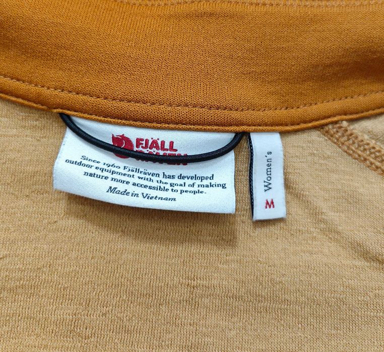 FJALLRAVEN Оригинална дамска горница с вълна размер М