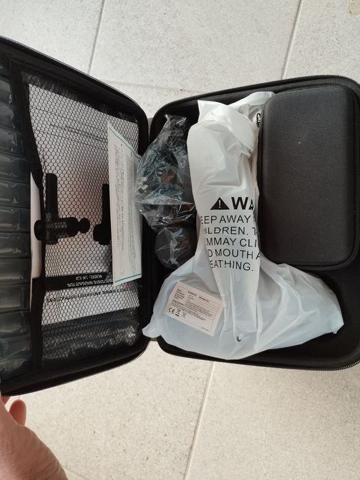 Aparat Masaj Pistol NOU, Burnnove XH-12V, Recuperare, 99 viteze