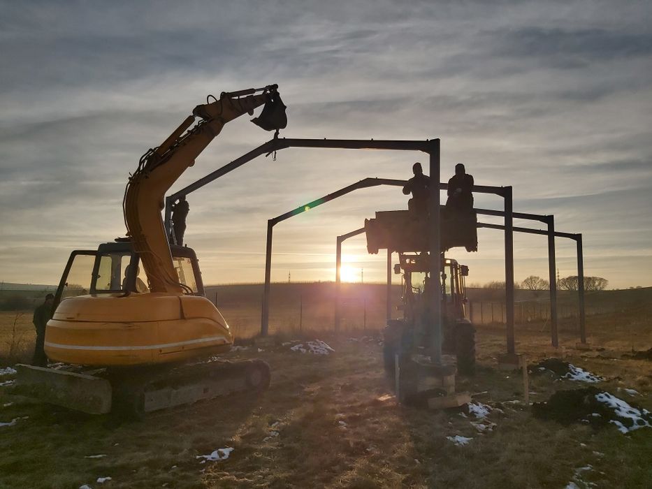 Vand sopron hala grajd 8x20m nou demontabil livrare si montaj oriunde