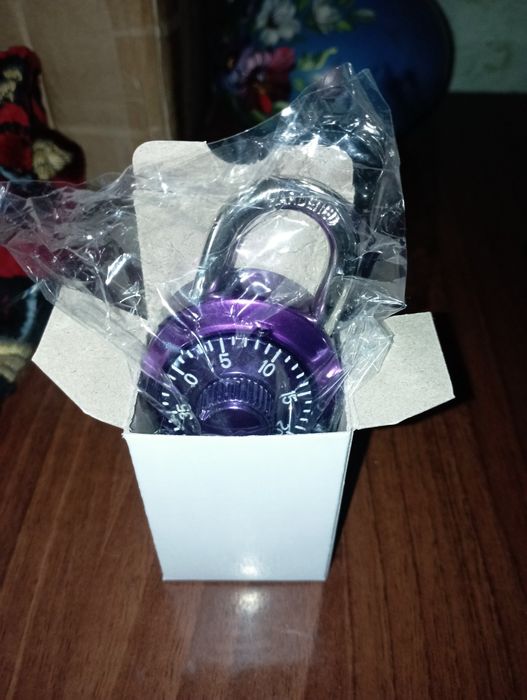 Замок (qulif) с кодом. Kodli qulif