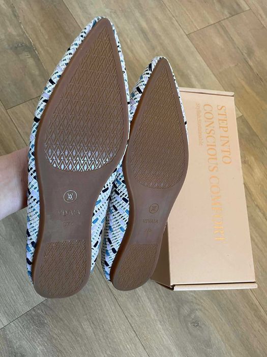 Vivaia пантофки с остър връх - Vivaia Pointed-Toe Ballet Flats(Aria 5)