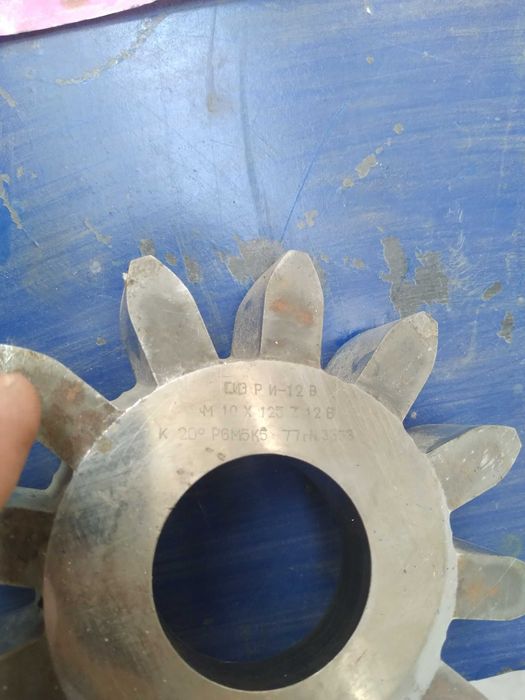 долбяк дисковой М10 Z=12 k20 градусов новый