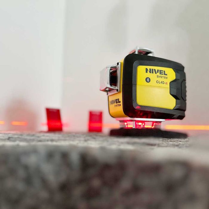 Nivela laser in cruce Nivel System CL4D-R, 4D, laser rosu