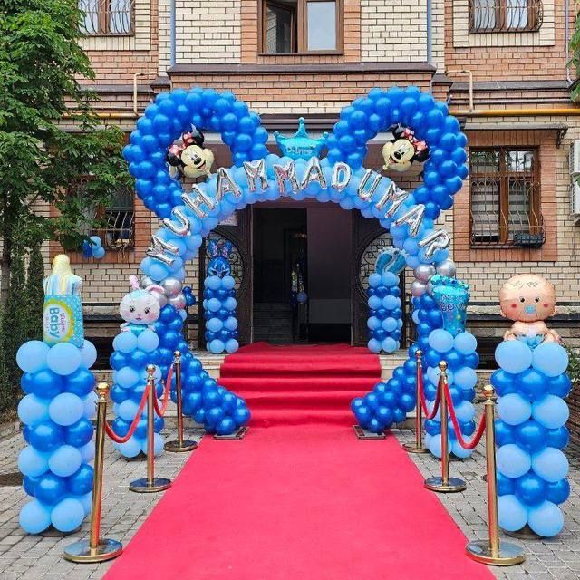 Оформление шарами