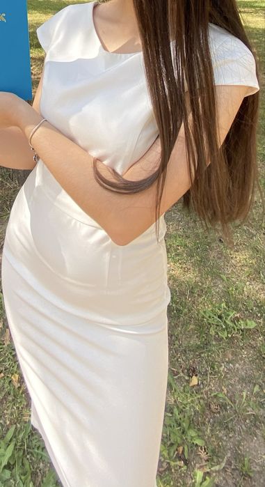 Турецкое белое платье