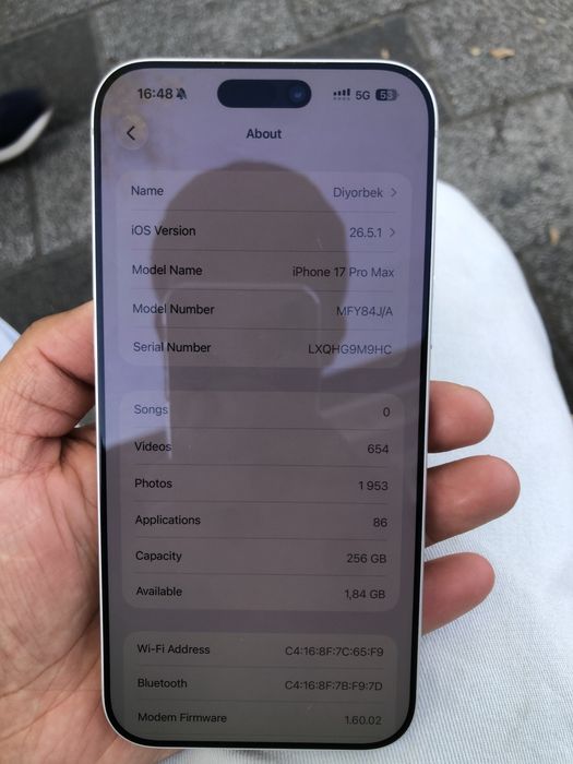 IPHONE 17 pro max