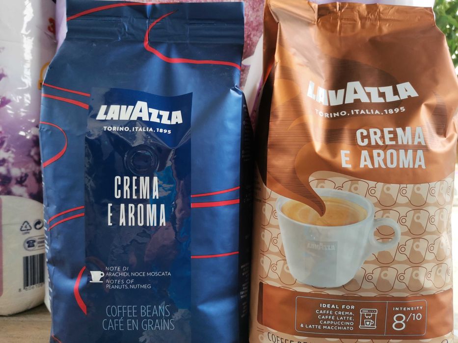 Капсули Lavazza Лаваца , кафе на зърна-Лаваца, карт. чаши
