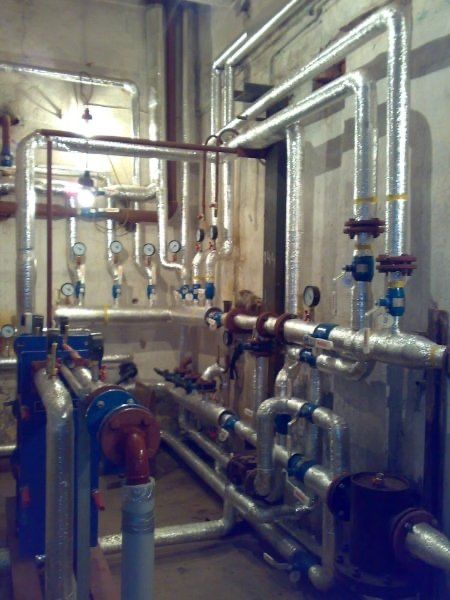 Монтаж тепловых узлов