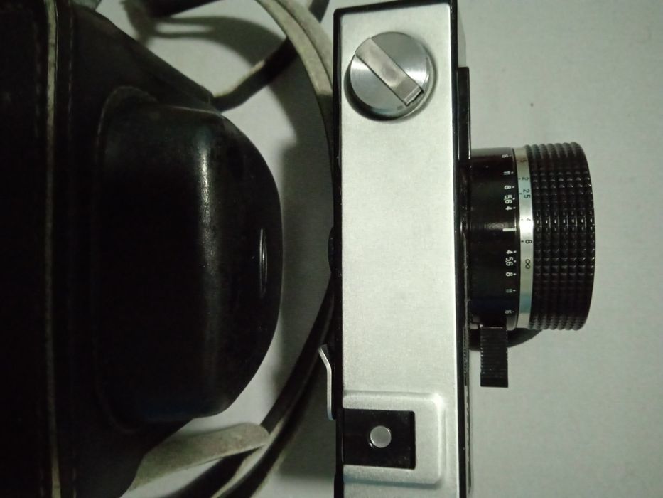 Фотоаппарат Вилия-авто с кожаной кобурой.