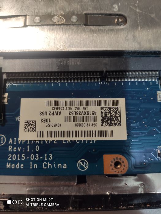 Продам плату на ноутбук lenovo