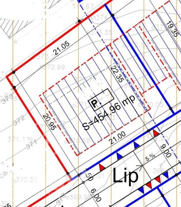 Vand teren deosebit pentru constructie duplex in Dambu Rotund