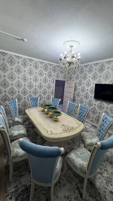 Продаётся 3-комнатная квартира в Чирчике с евро ремонтом в новостройке