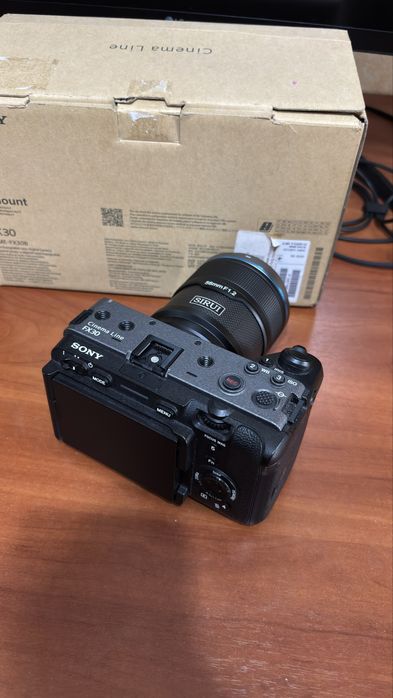 Sony FX30 + sirui 56mm f/1.2