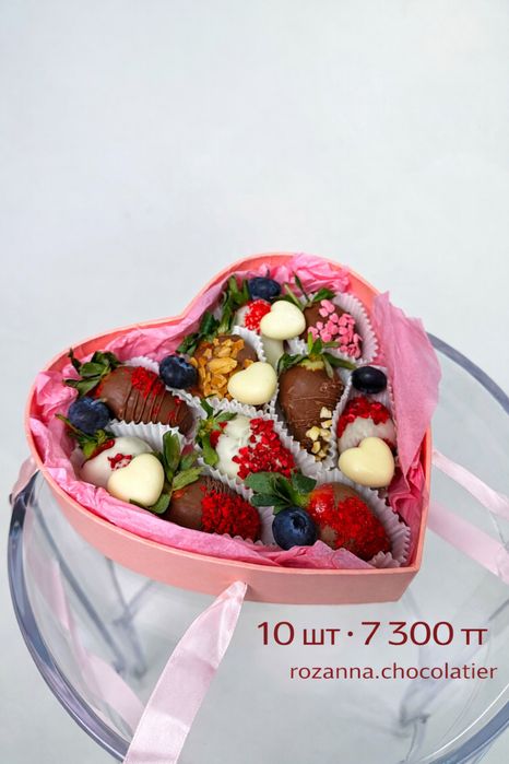 клубника в шоколаде