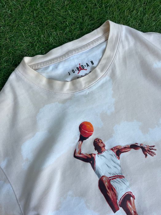 Мъжка овърсаиз блузка : Jordan Statement 85 Printed Crew Tee XS