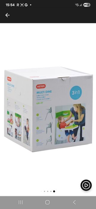 Scaun de masă Keter 3 in 1