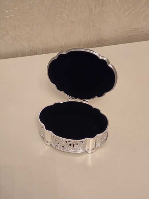 Мельхиоровые шкатулки