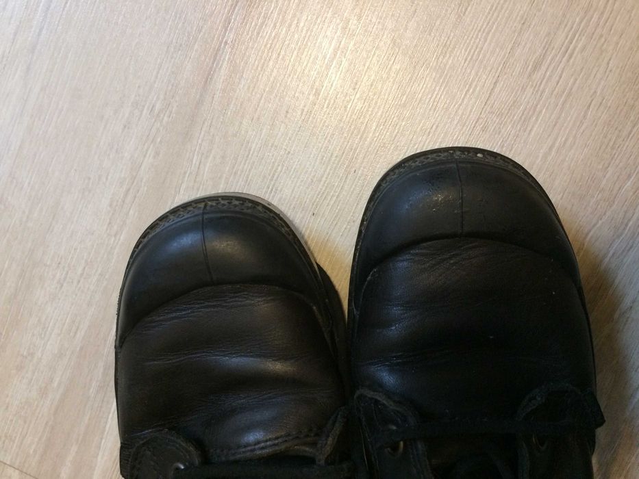 Черни боти,кубинки Palladium,естественна кожа.