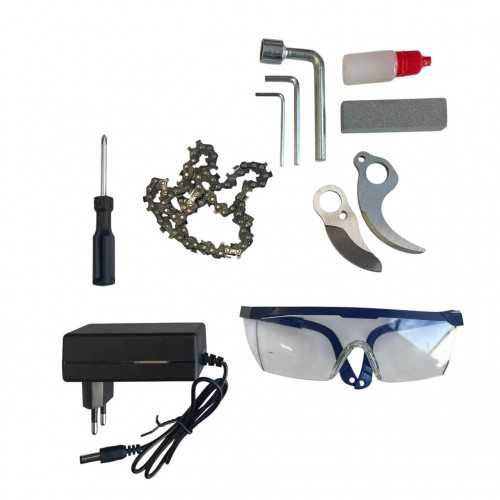 3в1 Акумулаторни Ножица и Трион с Телескопичен Прът 36V 8AH STAHLMAYER