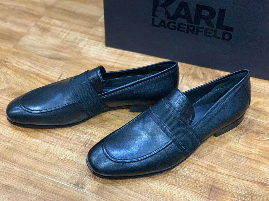 Karl Lagerfeld мужские кожаные лоферы РАЗМЕР 45