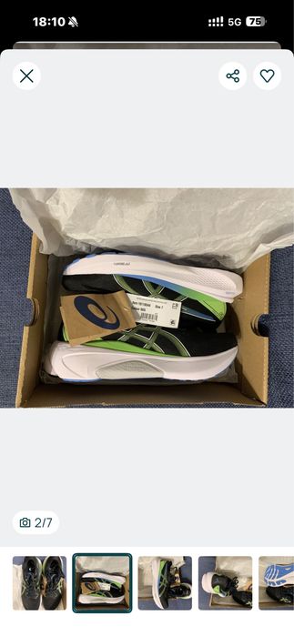 Asics Gel-Kayano 30 Black/Electric lime