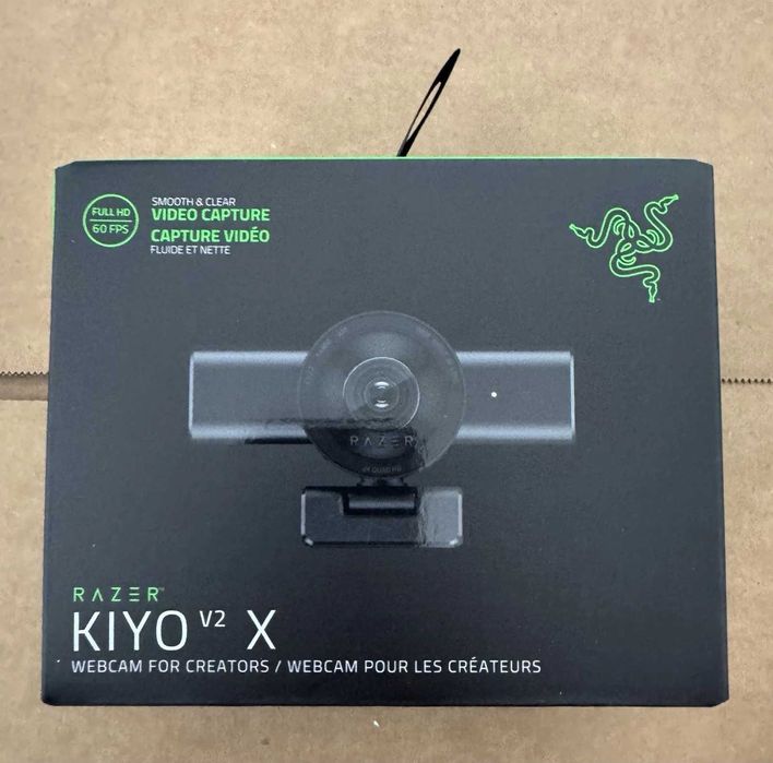 Razer Kiyo V2 X Full HD 60FPS Creator Webcam