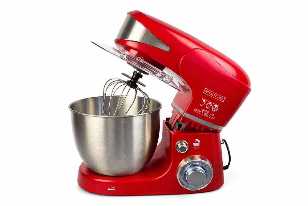 Robot de bucatarie multifunctional Royalty Line 1600W cu bol inox