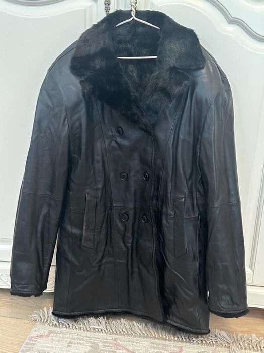 Шуба дублека на две стороны