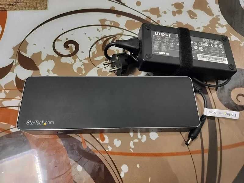 Docking Station StarTech.com Thunderbolt 3,Dual Monitor 4K 60Hz 10Gbps