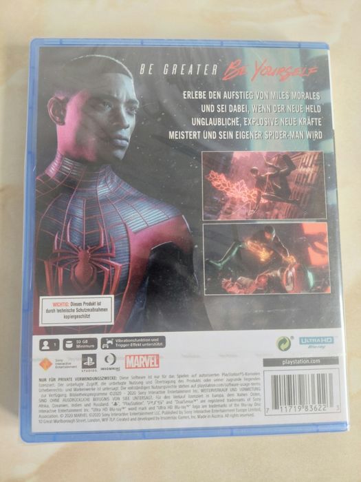 [PS5] Vând joc Spider-man Miles Morales [nou] [sigilat] PlayStation 5 //poze reale