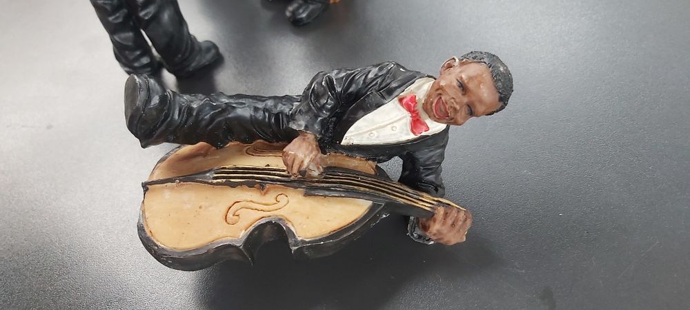 Джаз банда Фигура Колекционерски предмети  Тежък керамичен деко