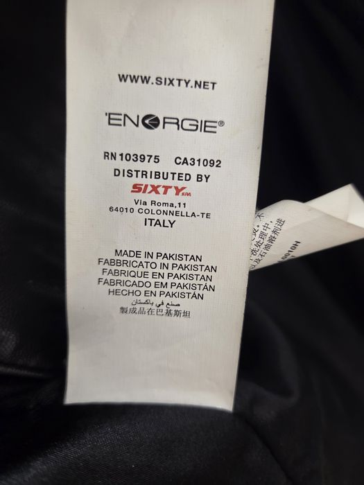 Geaca de piele naturala barbati Energie L