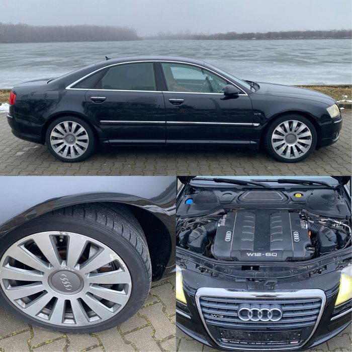 Vand Audi A8 W12  6.0i 450cp/ 2005/ Ventilatie/ Masaj/ VARIANTE 11000€