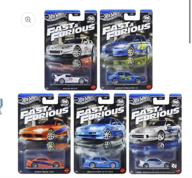 Метални колички Hot Wheels-1:64